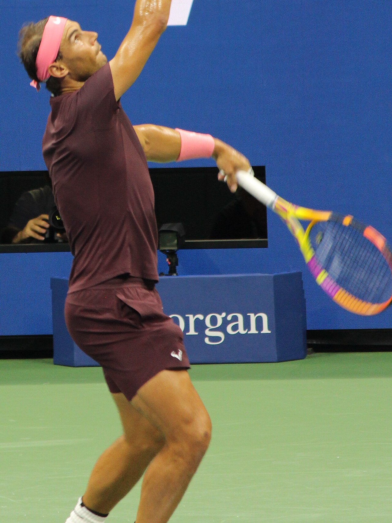 Rafael Nadal at the 2022 US Open